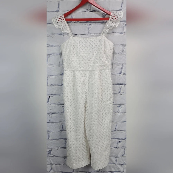 NWT J. Crew Women's Kasana Jumpsuit Wide Leg Fluttery Size 8 US Petite Medium - Picture 9 of 14